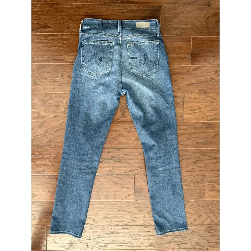 AG Adriano Goldschmied Mari Slim Straight Jeans 26 - Picture 4 of 10